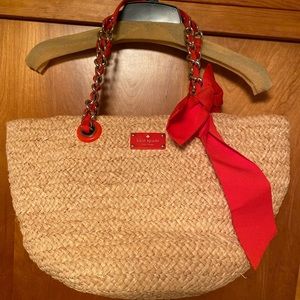 Straw Kate Spade Bag